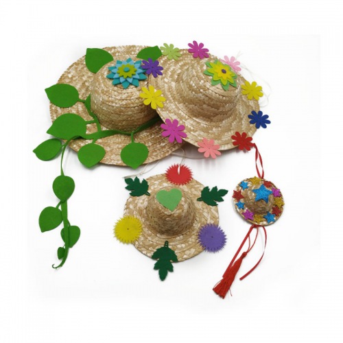 Straw hat ornament_PARTY/WEDDING/FESTIVAL_SHENZHEN HONG JI ZHOU ART & CRAFT COMPANY LTD.
